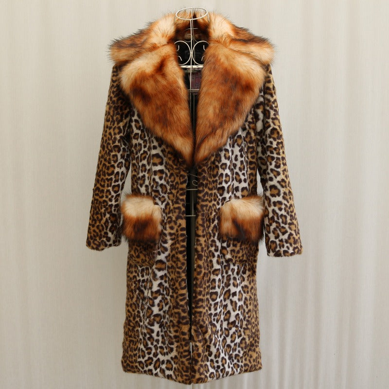 Luxe Leopard Suni Kürk