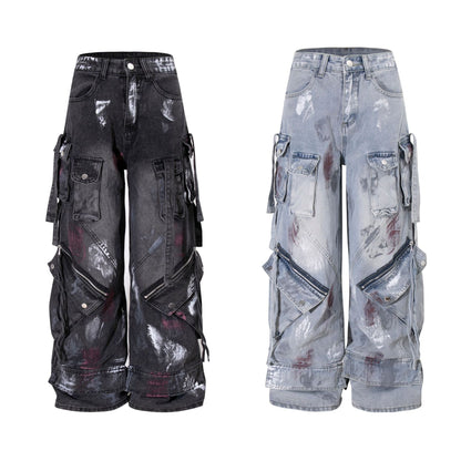 Argent Lunaire Kot Pantolon
