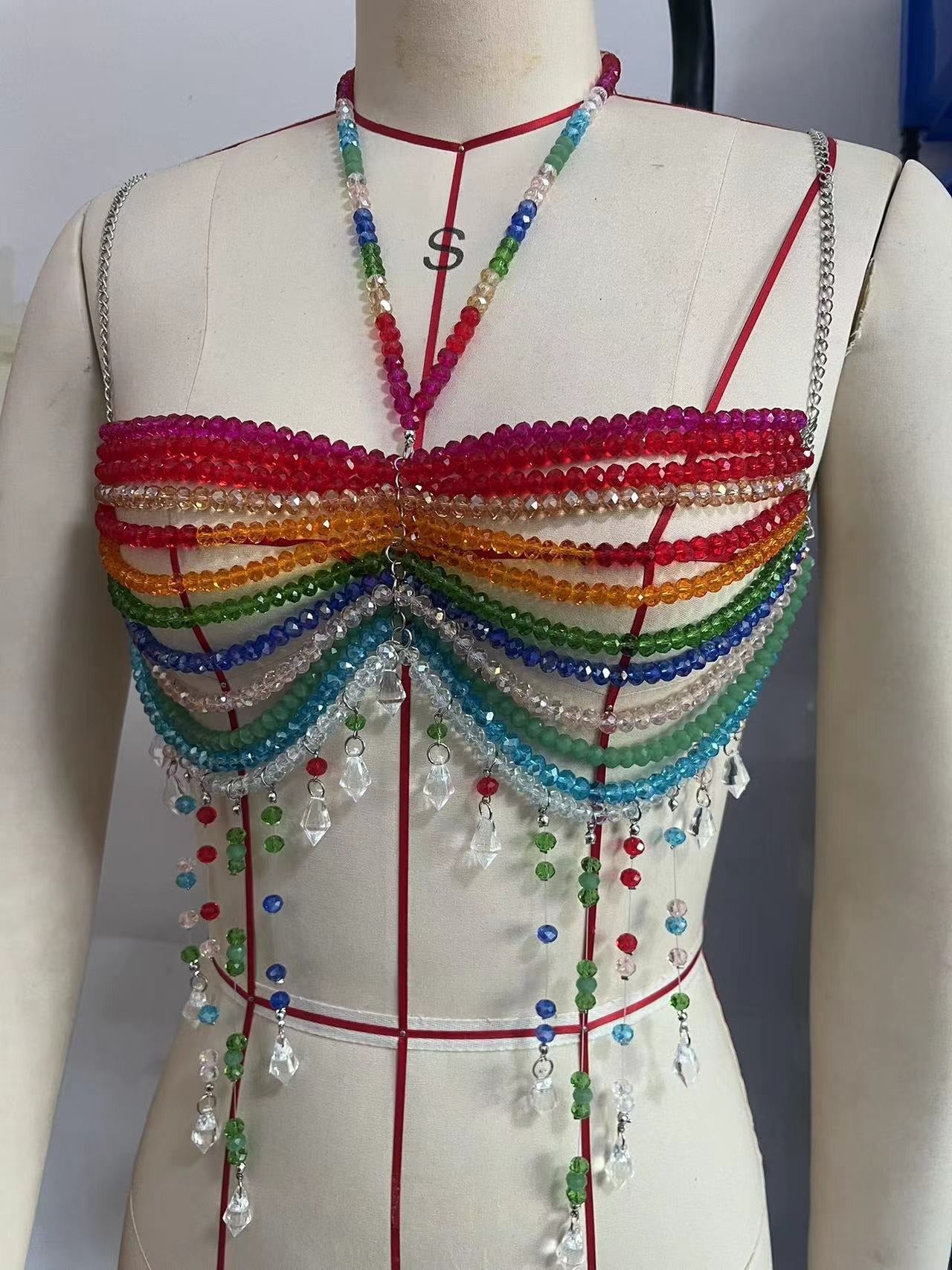 Glint Skin Boncuk Bra