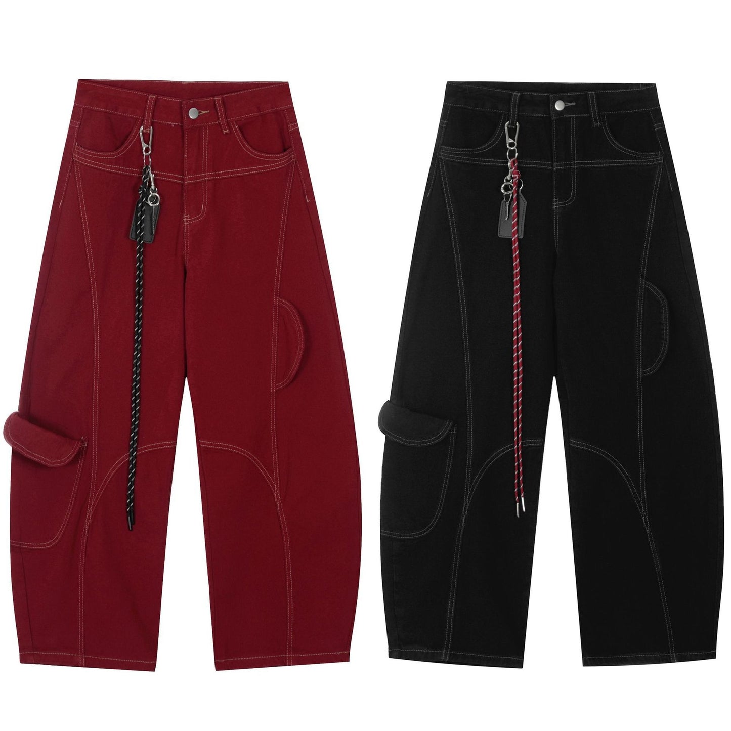 Shadow Grid Kot Pantolon