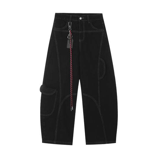 Shadow Grid Kot Pantolon