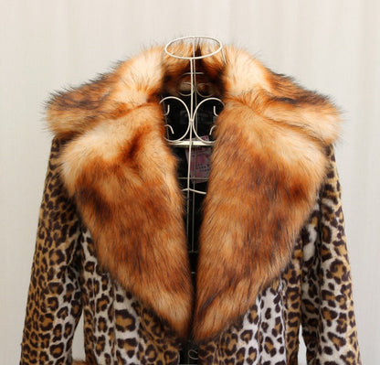 Luxe Leopard Suni Kürk