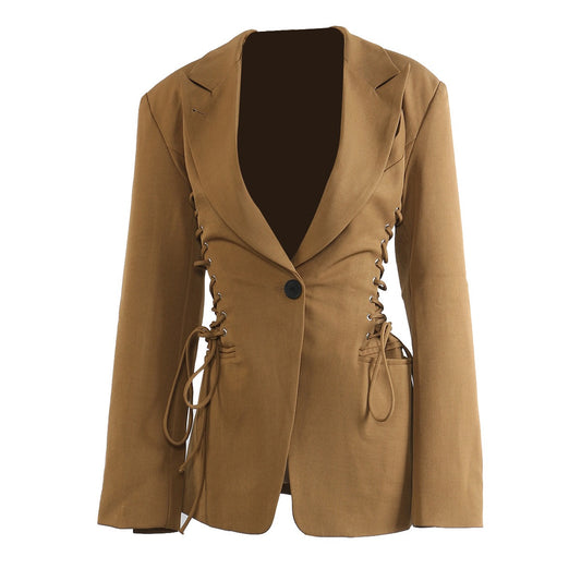 Stellar Reign Bağcık Detay Ceket