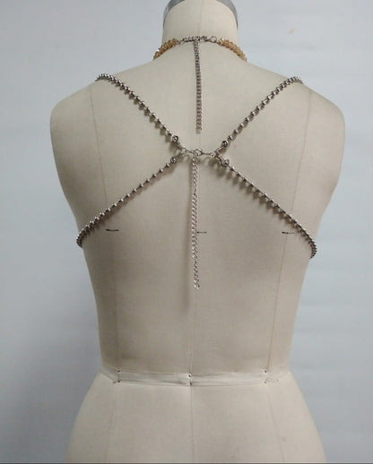 Blush Cage Boncuk Bra