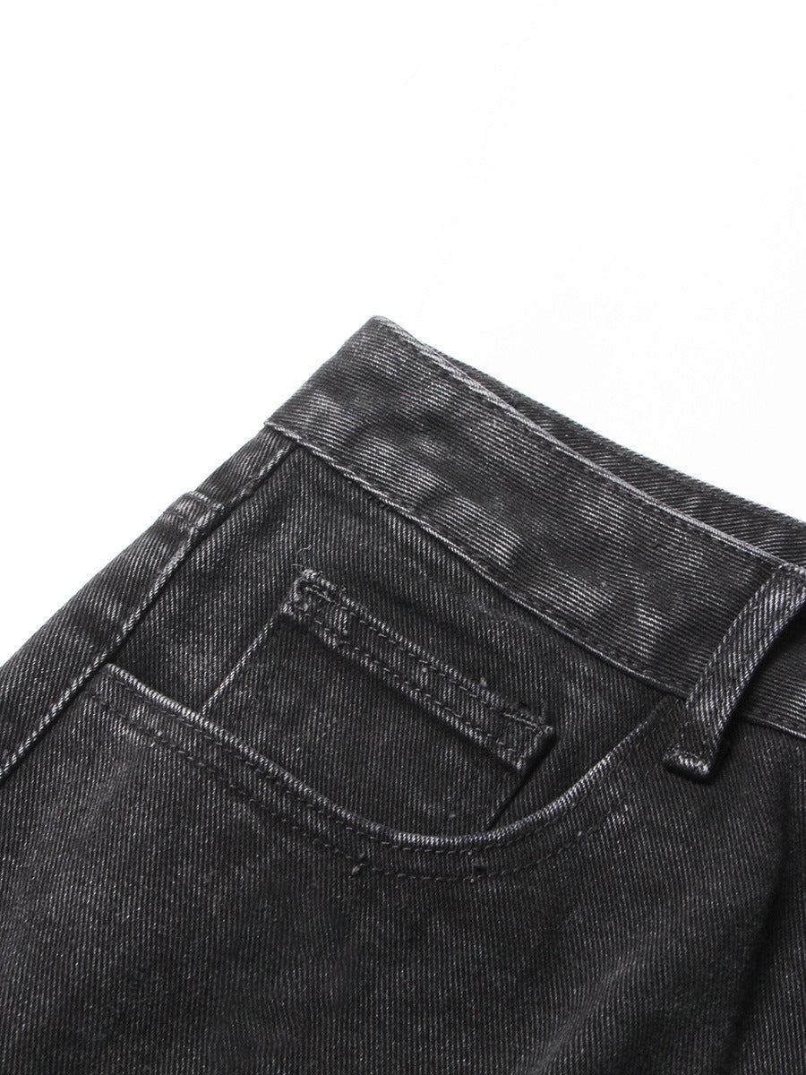 Velvet Serpent Yüksek Belli Denim Düz Paça Pantolon