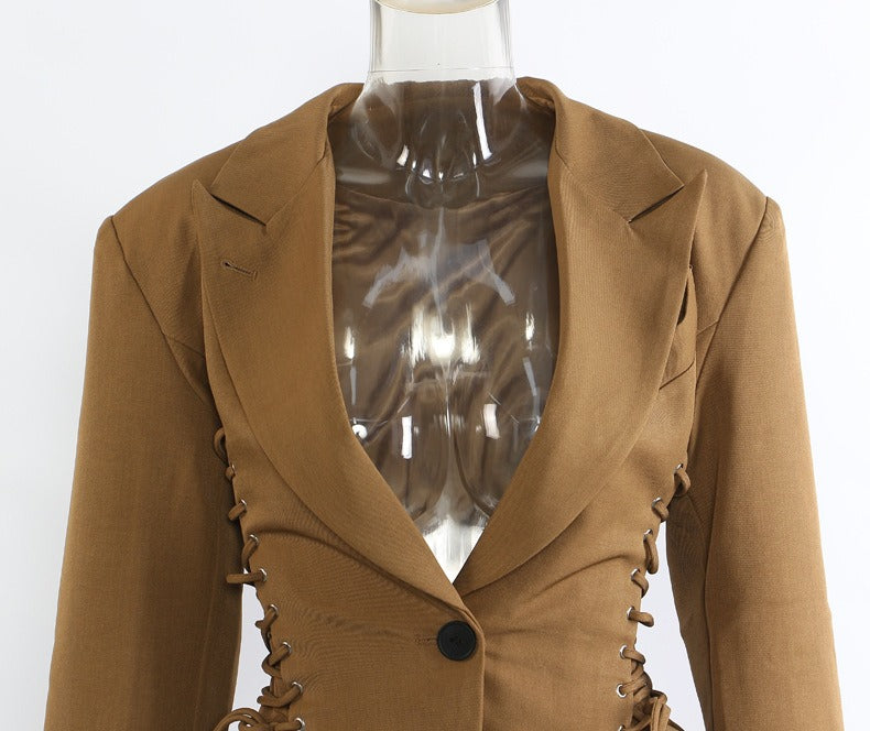 Stellar Reign Bağcık Detay Ceket