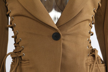 Stellar Reign Bağcık Detay Ceket