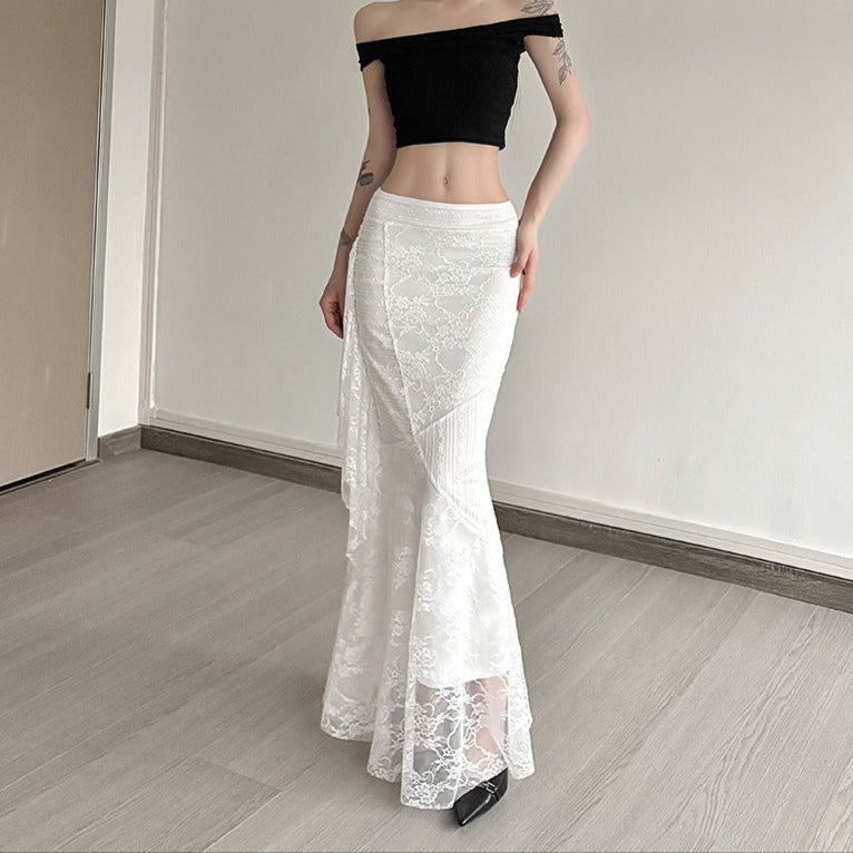 Mirage Lace Dantel Detaylı Etek