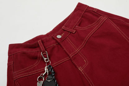 Shadow Grid Kot Pantolon