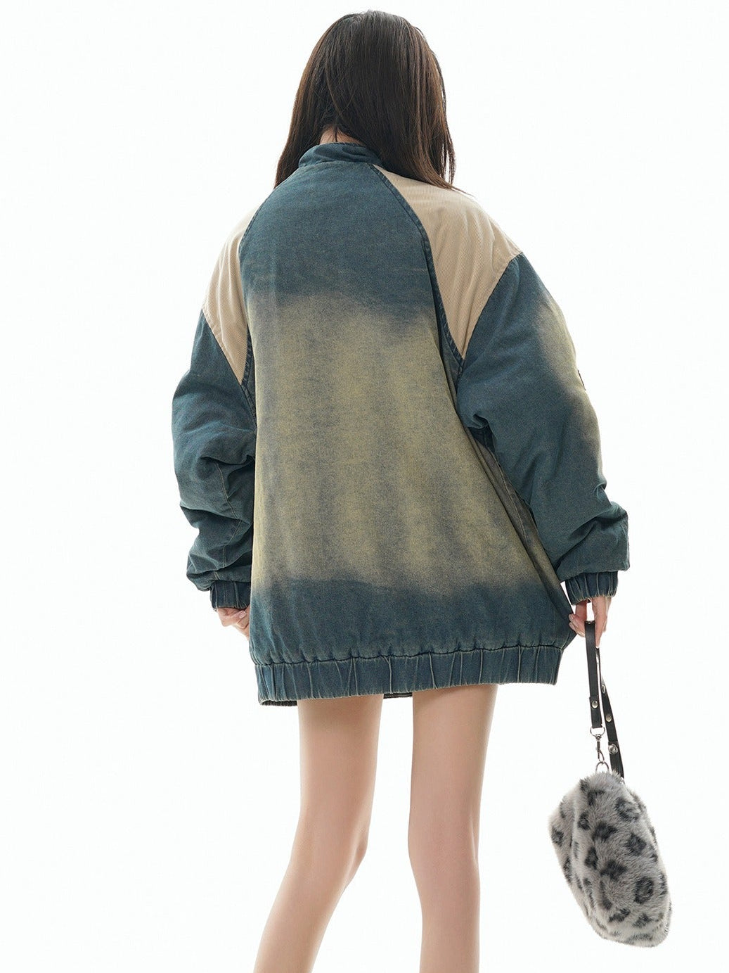 Ultravolt Unisex Kapitone Denim Ceket