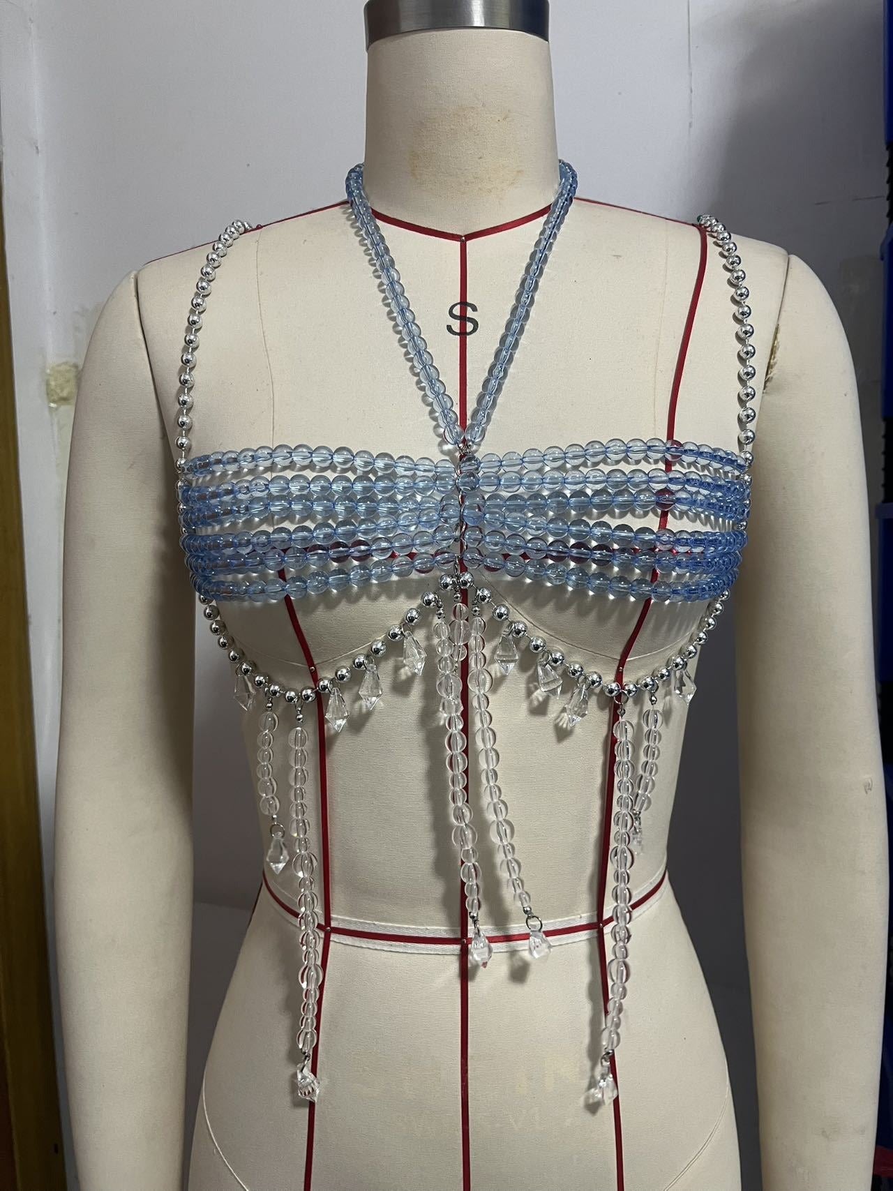Nude Verse Boncuk Bra