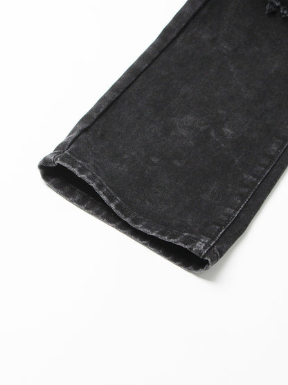 Velvet Serpent Yüksek Belli Denim Düz Paça Pantolon