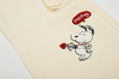 Gingham Ghost Nakışlı Pantolon