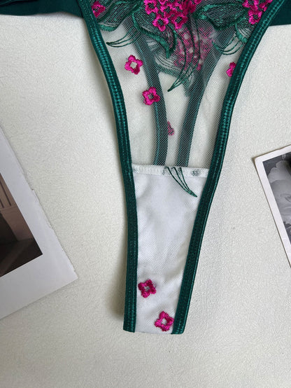 Blush In The Rain Nakışlı Bodysuit