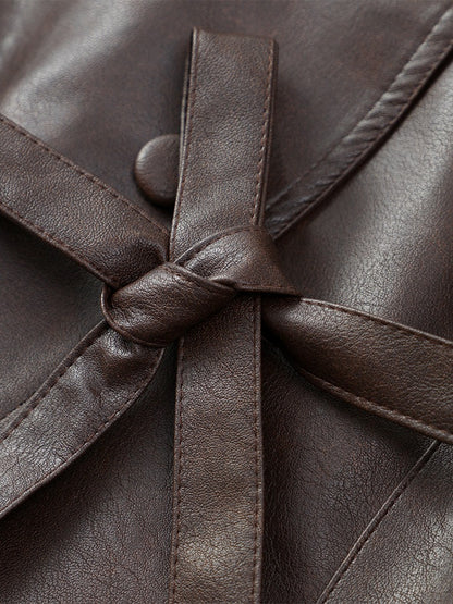 Lunar Silk Suni Deri Ceket