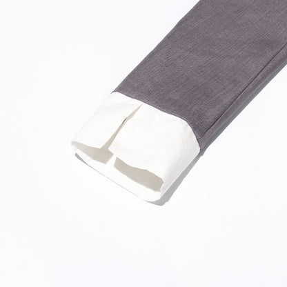 Noir Reign Niş Kontrast Renk Tasarım Ceket Elbise