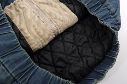 Ultravolt Unisex Kapitone Denim Ceket