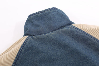 Ultravolt Unisex Kapitone Denim Ceket