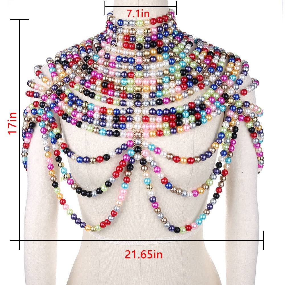 Pearl Drip Vücut Zinciri