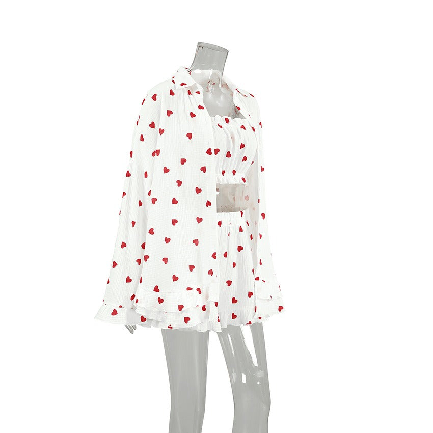 Heart On Cloud Pijama Takımı