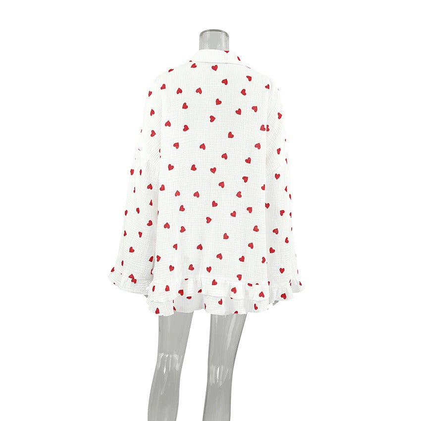 Heart On Cloud Pijama Takımı