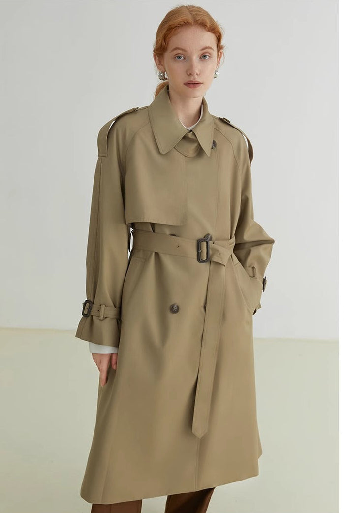 FAERLY Uzun Trençkot