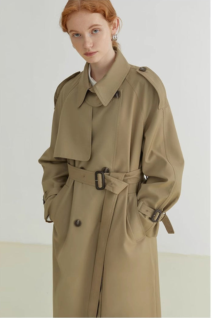 FAERLY Uzun Trençkot