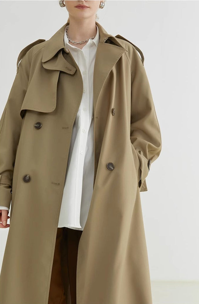 FAERLY Uzun Trençkot