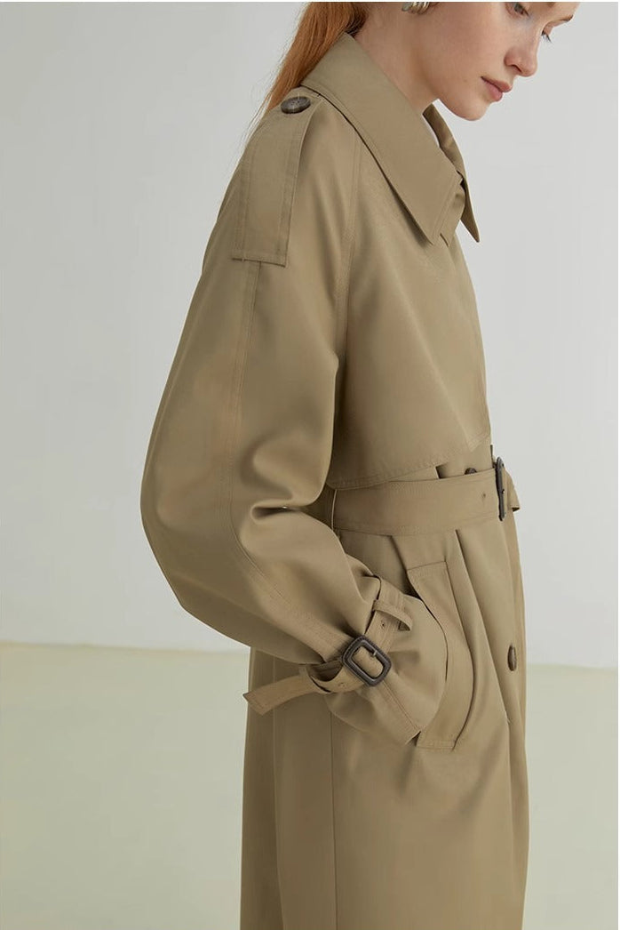 FAERLY Uzun Trençkot