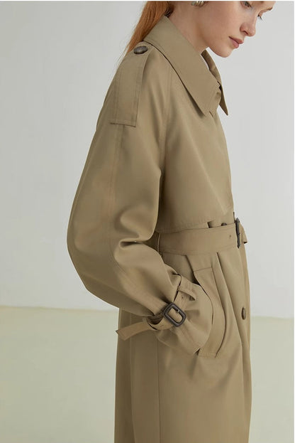 FAERLY Uzun Trençkot