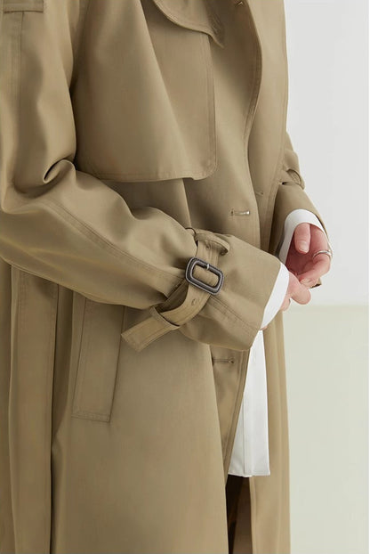 FAERLY Uzun Trençkot