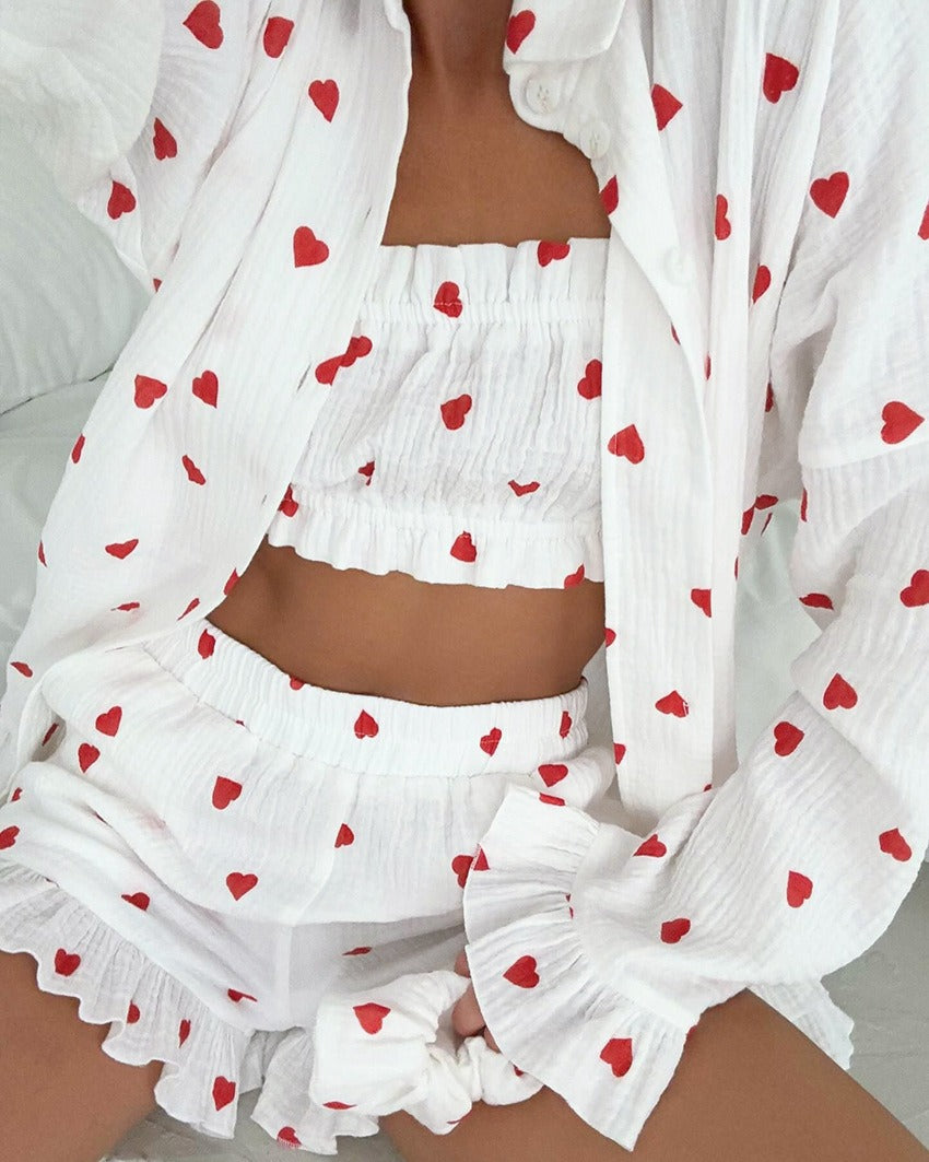 Heart On Cloud Pijama Takımı