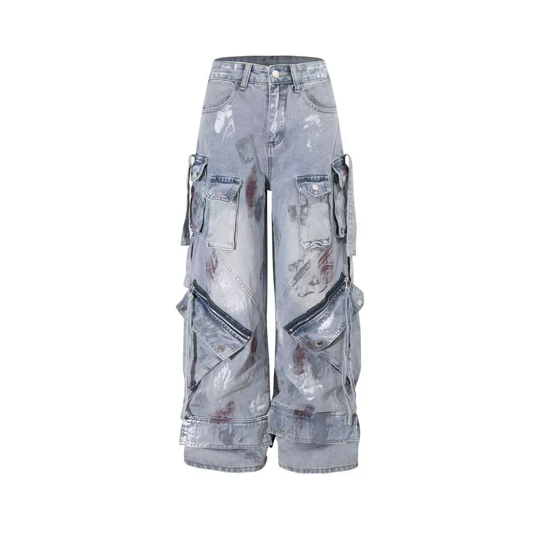 Argent Lunaire Kot Pantolon