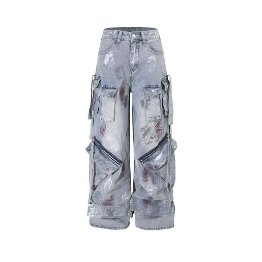Argent Lunaire Kot Pantolon