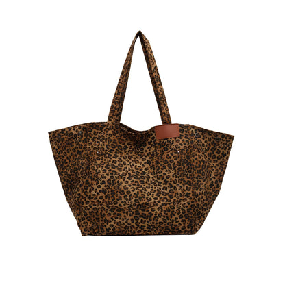 Savanna Luxe Leopar Desenli Çanta
