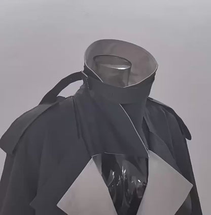 Run Mary Kontrast Renkli Trençkot