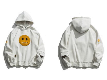 StraightFace Patchwork Hoodie