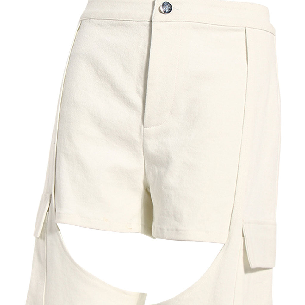 Sexy Lisa Cutout Denim Jogger Pantolon