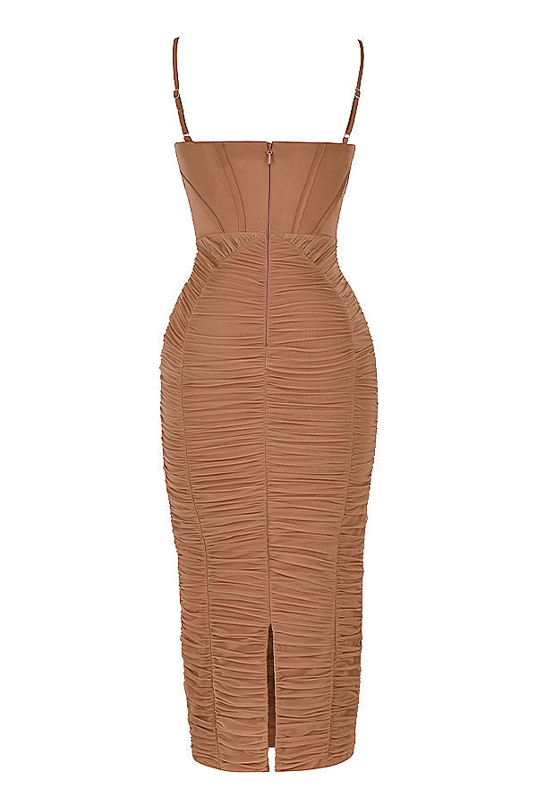 Mily Mocka Midi Elbise