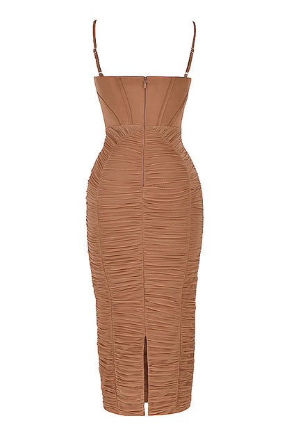 Mily Mocka Midi Elbise