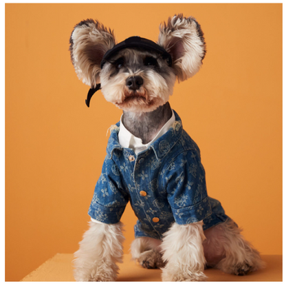 Summer Denim Doggo Shirt