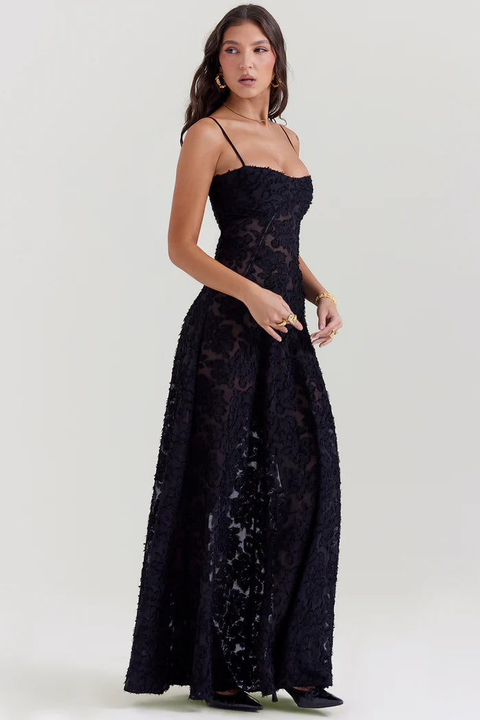 Noir Maxi Elbise