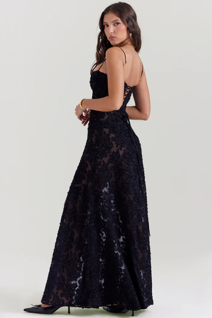 Noir Maxi Elbise