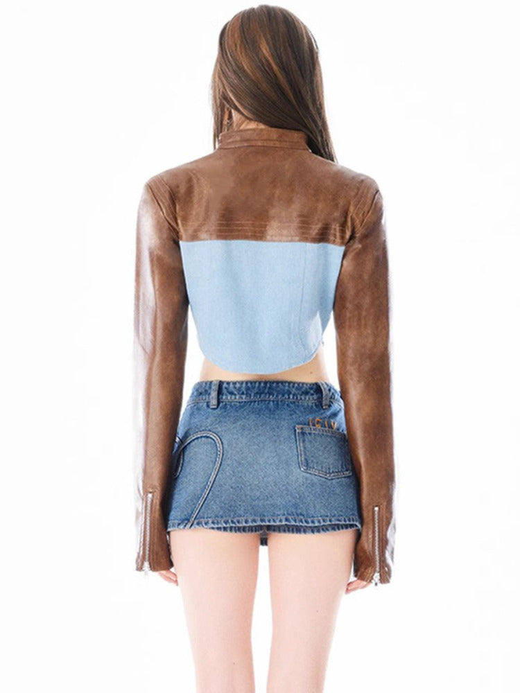 Vixen's Crown Denim Detaylı Ceket