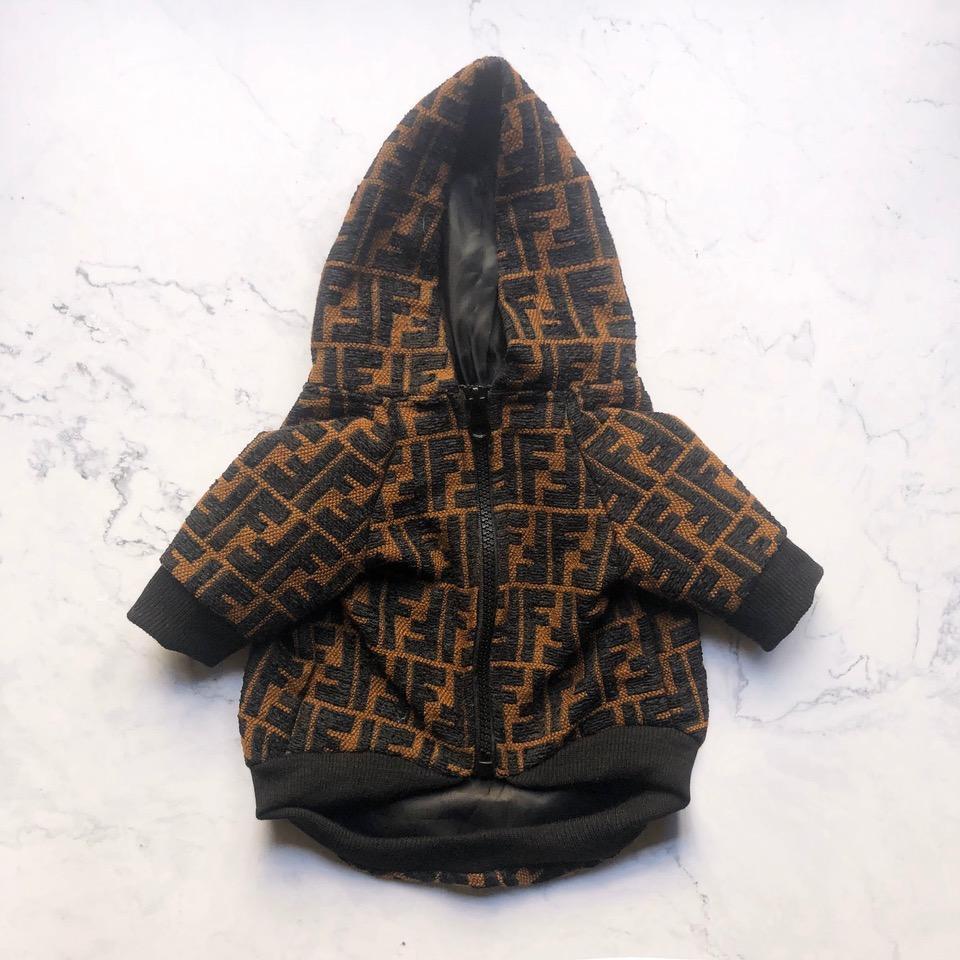 FF Pattern Wonder Brown Jacket