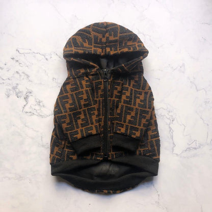 FF Pattern Wonder Brown Jacket